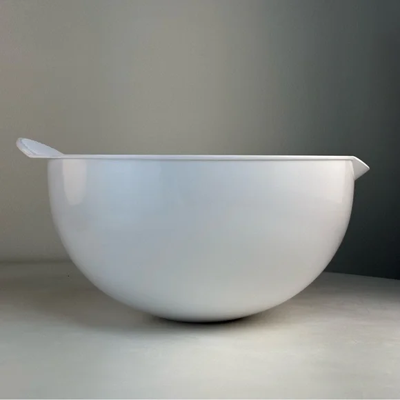 Rosti Mepal 4L White Melamine Tip’n Mix Bowl 2408 Designer Koen DeWinter Denmark